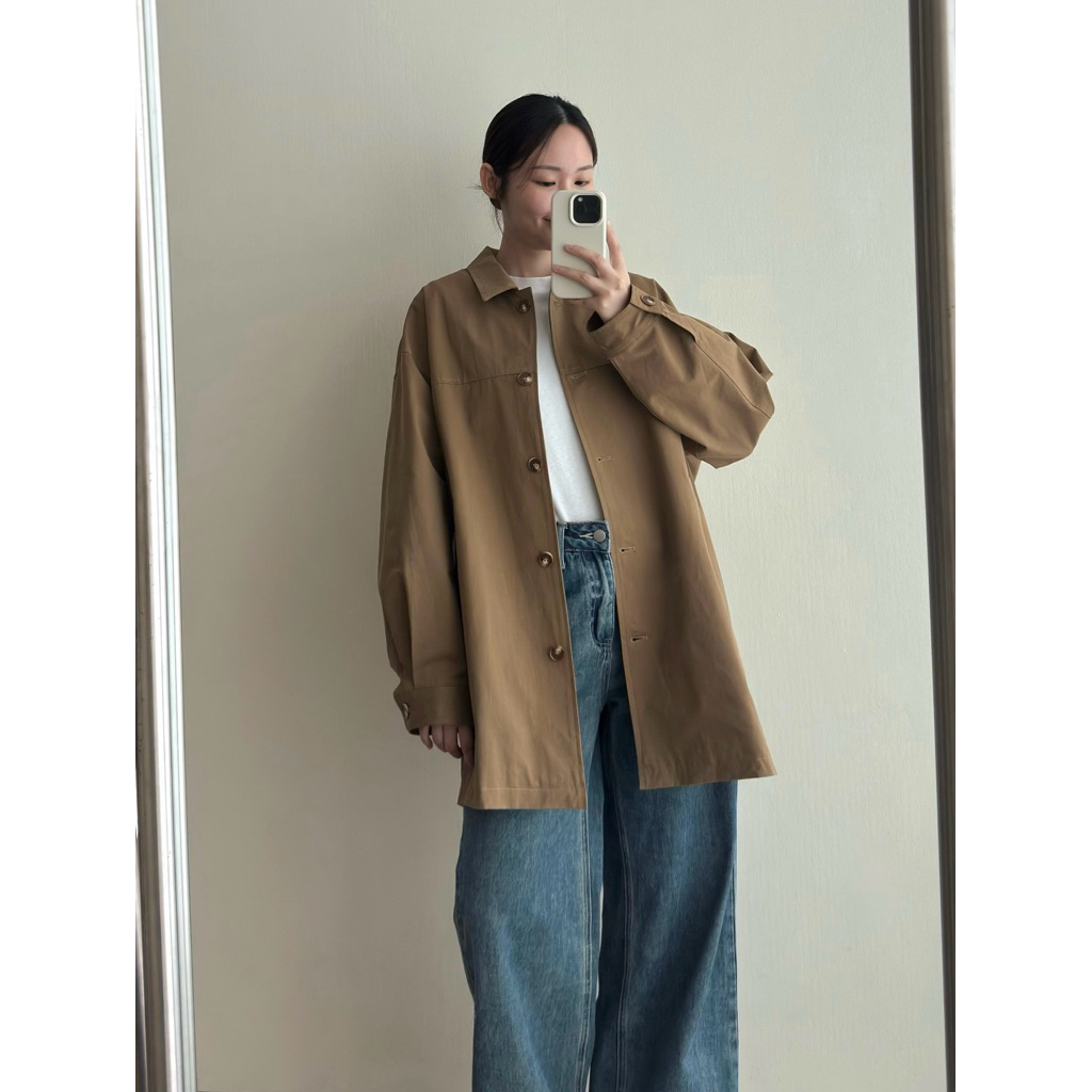 FADTHINGS : Boba trench jacket 🧋🤎