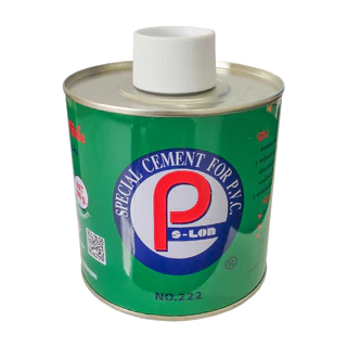 กาวทาท่อและข้อต่อ PVC ขนาด 500 กรัม (มีแปรง) รหัสสินค้า 55-500PS ตรา P-SLON บรรจุ 1 กระป๋อง