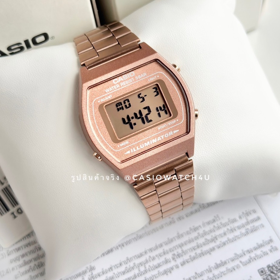 นาฬิกา CASIO ของแท้ cmg รุ่น B640 / B640WC / B640WB / B640WC-5A / B640WB-1A / B640WC-5 คาสิโอแท้