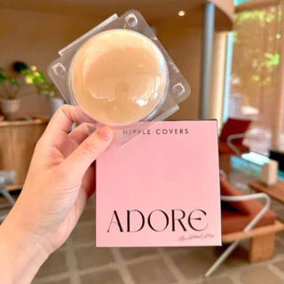 [ซื้อ3รับฟรี1]ซิลิโคนปิดจุก ADORE ผู้หญิง เนื้อนิ่ม ติดแน่น เนียนผิว กันเหงื่อ กาวเหนียว ใช้ซ้ำได้ ไร้ขอบ