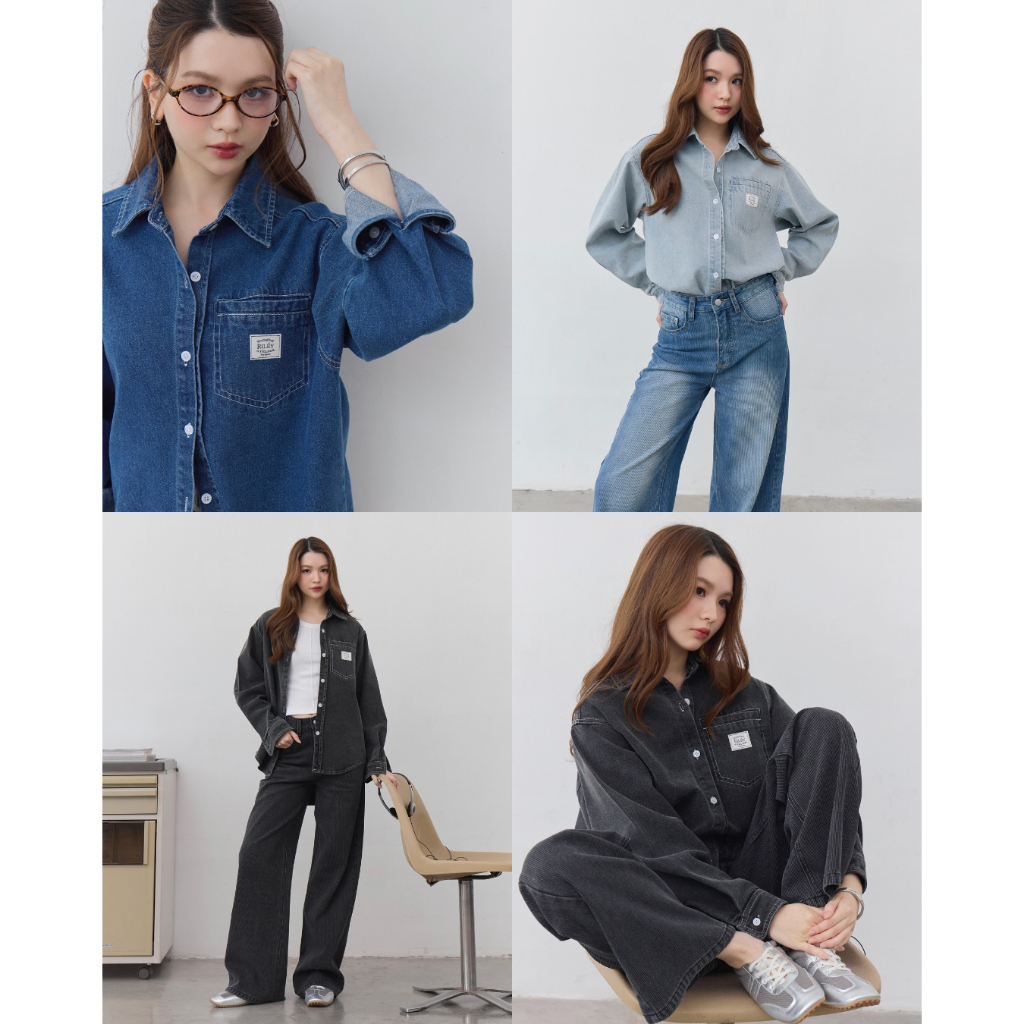 Riley.apparels - Dennis Denim Shirt 9154