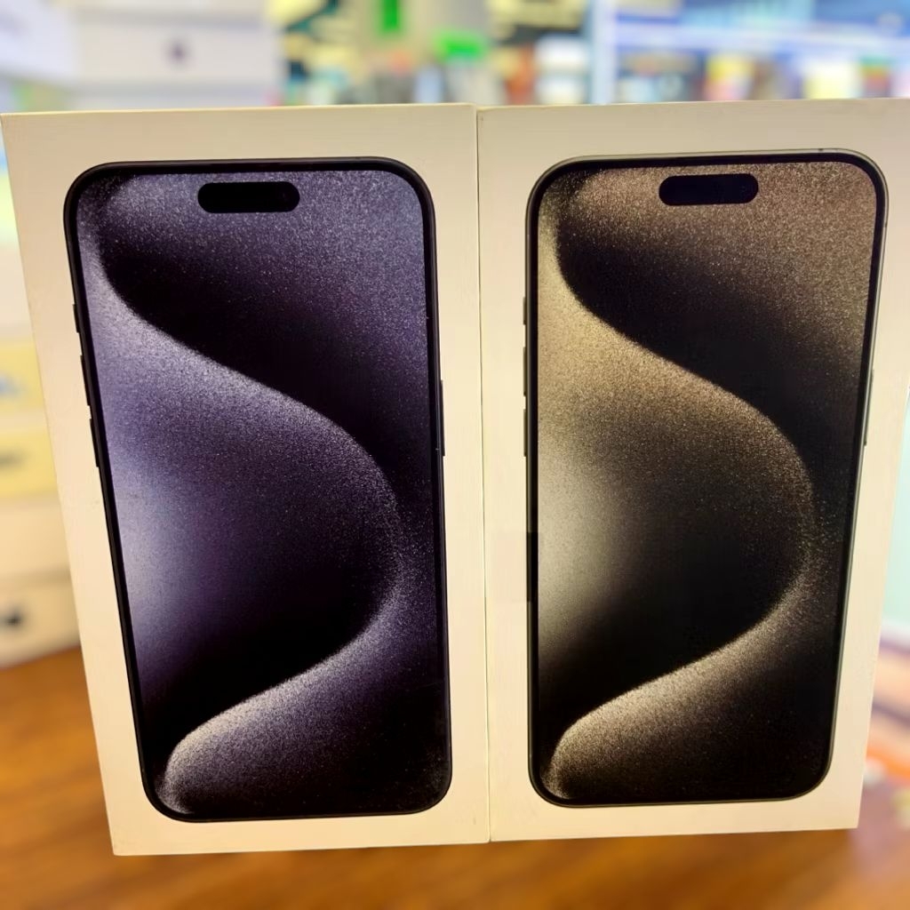 กล่องเปล่าแท้ มือสองสภาพใหม่ รุ่น I_Phone 15Promax ไว้สำหรับโชว์ร้านมือถือ หรือประกอบการขายเครื่องมื