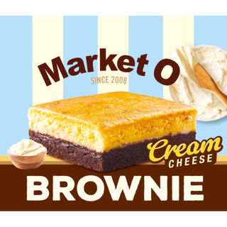 ใหม่! มาร์เก็ตโอ บราวนี่รสครีมชีส (ตรา โอริออน) ORION MARKET O BROWNIE CRAM CHEESE 오리온 마켓오 브라우니 크림치즈