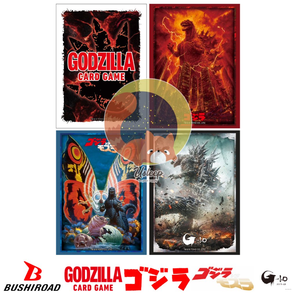 Bushiroad Sleeve Collcetion HG Godzilla : Card Game, 1984, vs Mothra, -1.0