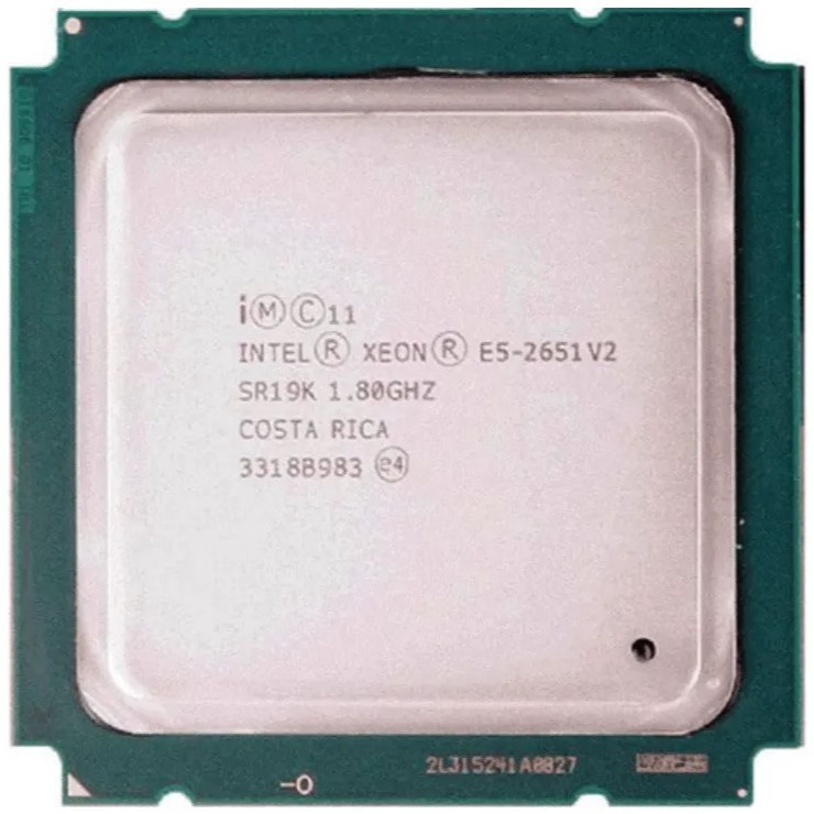 Intel Xeon E5-2651 V2 1.8 GHz Dodeca core (12 Core 24 Thread) CPU ราคา 690 บาท E5-2651V2