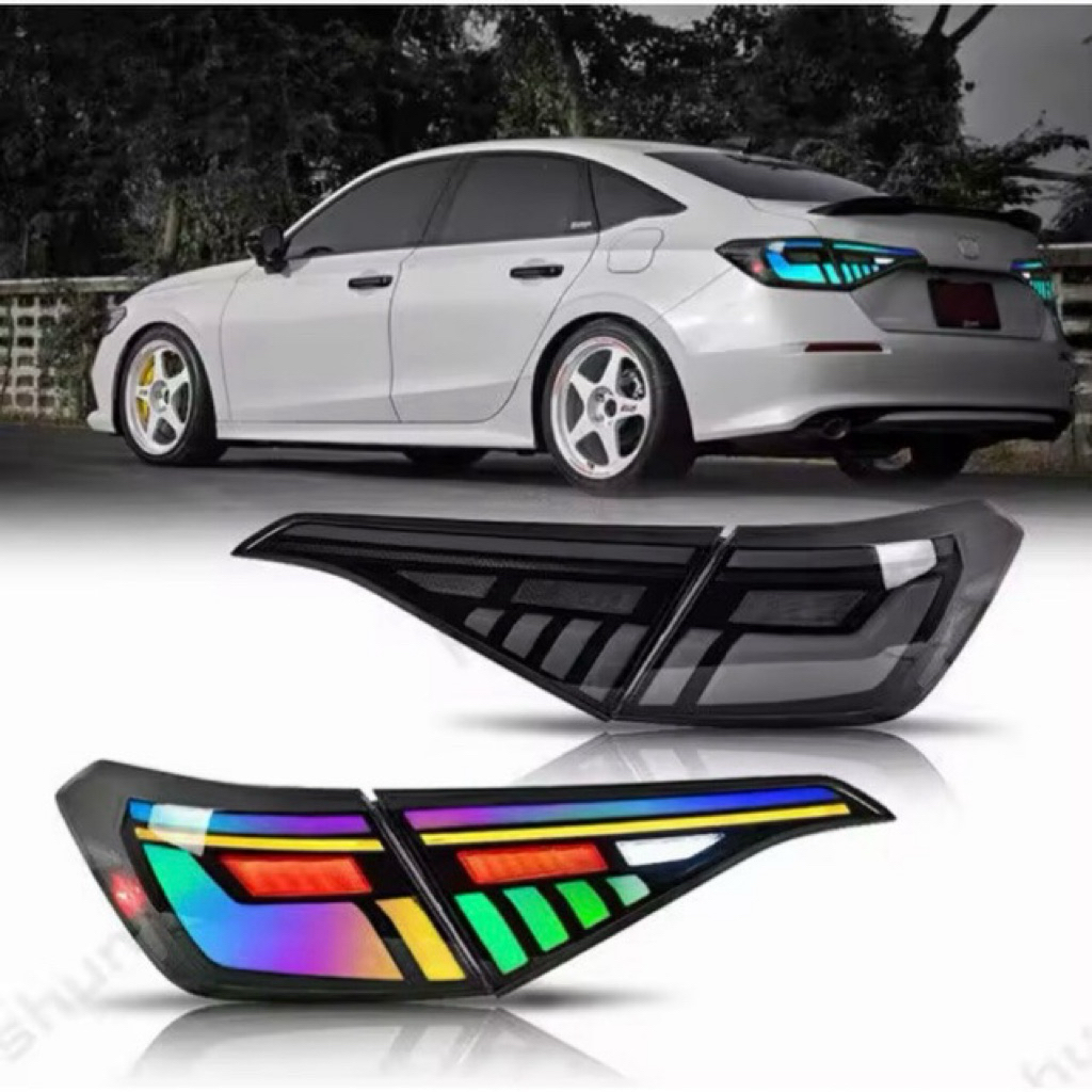 ✨ไฟท้ายแต่ง v.2 สำหรับ Civic Fe ( 2022-2026 ) Full Led