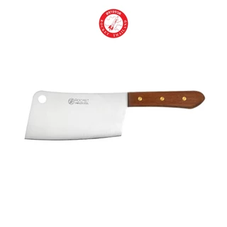 Rocket (ตราจรวด) มีดสับ 7 นิ้ว ด้ามไม้ จรวด ใบมีดผลิตจากสเตนเลสสตีล Cleaver Knife Wooden Handle