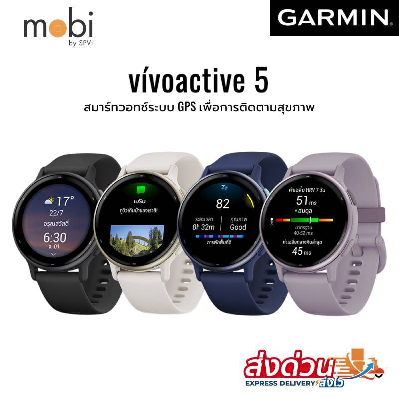 mobi by SPVi - สมาร์ทวอทช์ Garmin vivoactive 5 Music