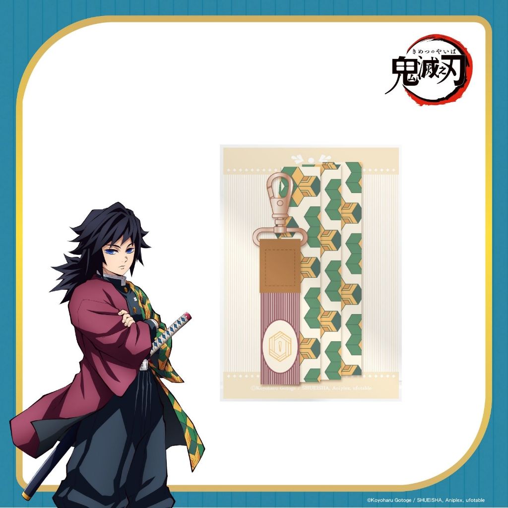 [ของพร้อมส่ง] สายคล้องโทรศัพท์ ดาบพิฆาตอสูร Demon Slayer สายคล้องคอ สะสม ห้อยโทรศัทพ์ Fanfans Cafe Fanfansacg