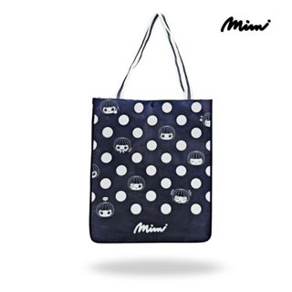 Mimi กระเป๋า Dot Dot B&W ทรง Square สี่เหลี่ยม ดำ A9YFBL