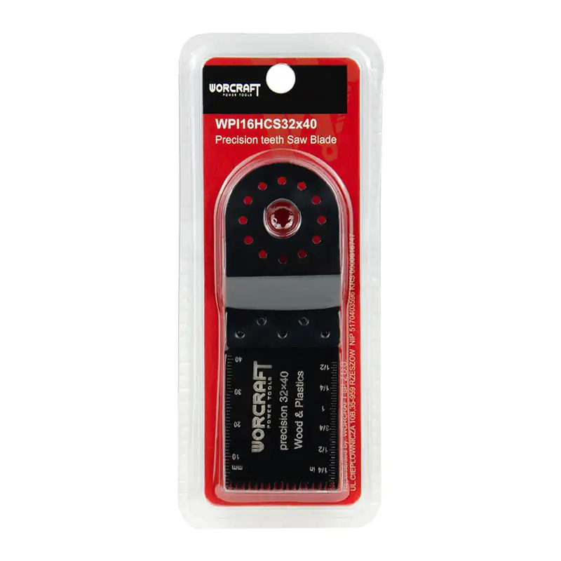 WORCRAFT ใบมีดตัดตรงสำหรับเครื่องอเนกประสงค์ WPI16HCS32x40