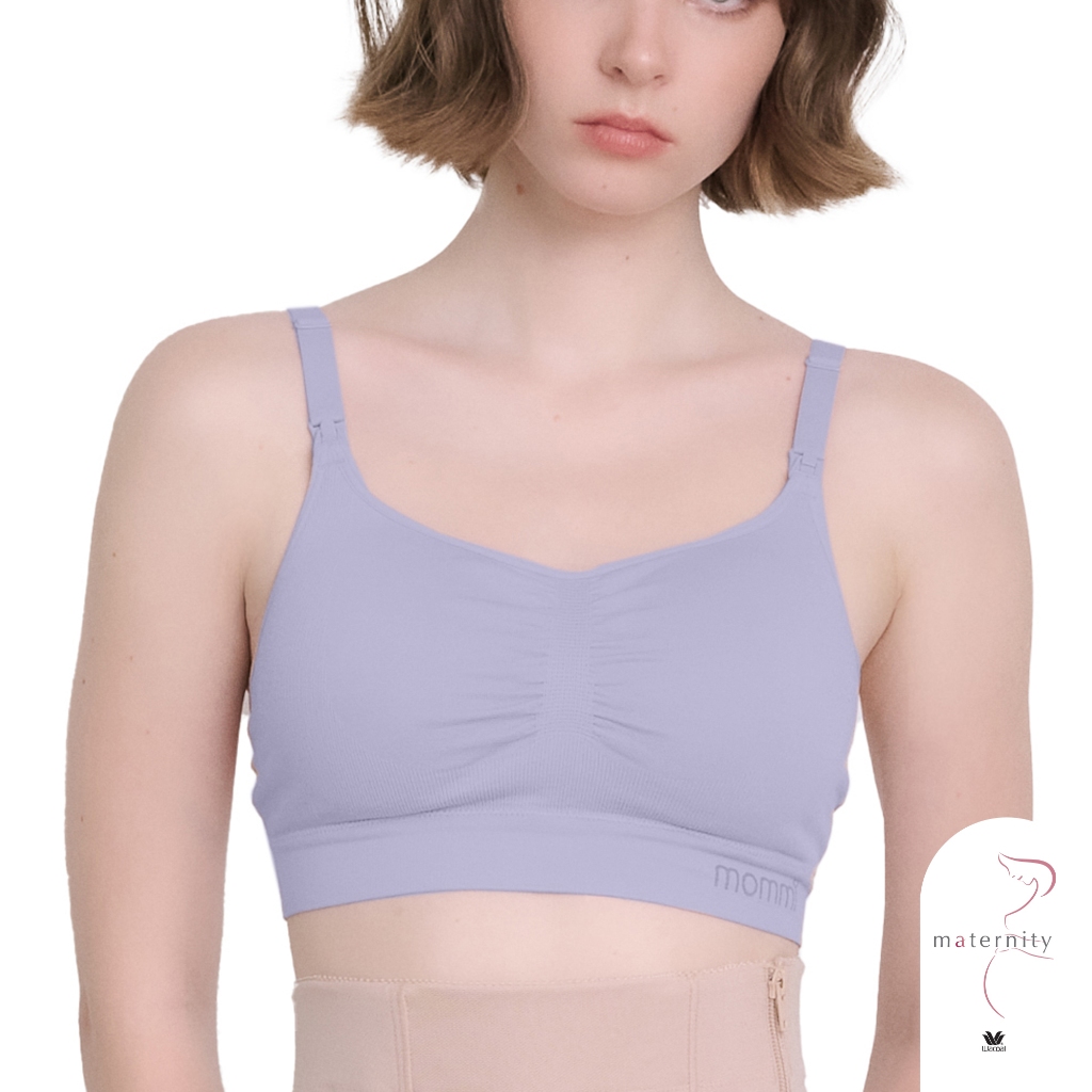 Wacoal Maternity Mommi Bra รุ่น WM1Y04 สีม่วง (LV)
