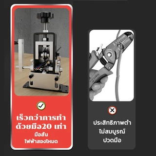 DIZIK ปอดสายได้1-25มิล!เครื่องปอกสาย เครื่องปอกสายไฟ เครื่องมือปอกสายไฟ ไฟทองแดง ประสิทธิภาพสูง สายเคเบิลแบบถอดได้