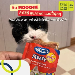 Moochie (12 ซอง) อาหารแมวเปียก เพาซ์แมว มูซี่ 70 กรัม