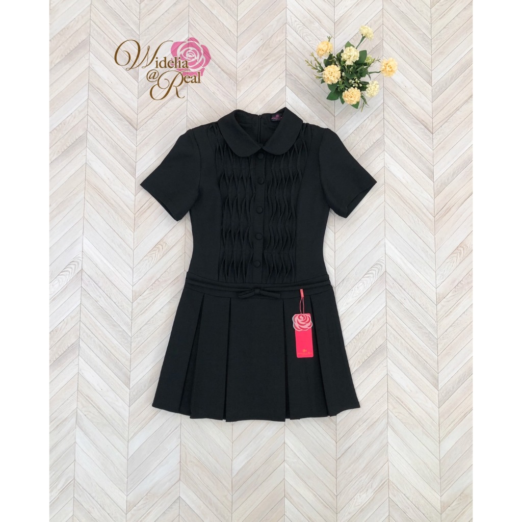 เช็คสินค้าก่อนสั่งซื้อWidelia@Realเดรสแขนสั้น