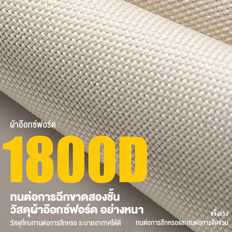 เก้าอี้แคมป์ปิ้ง ☁️เพิ่มผ้าฝ้าย☁️ เก้าอี้สนามเดินป่า กลางแจ้ง รับน้ำหนักได้ 300kg เนื้อผ้าใบOxford - รูปที่ 6