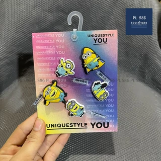 { SET } ตัวติดรองเท้า แบบยาง นิ่ม สวย งานป้าย เพิ่มความน่ารับให้รองเท้าขึ้น