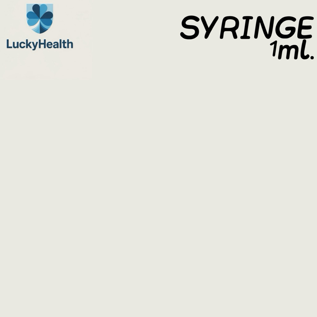 SYRINGE 1ML. - ไม่ติดเข็ม -