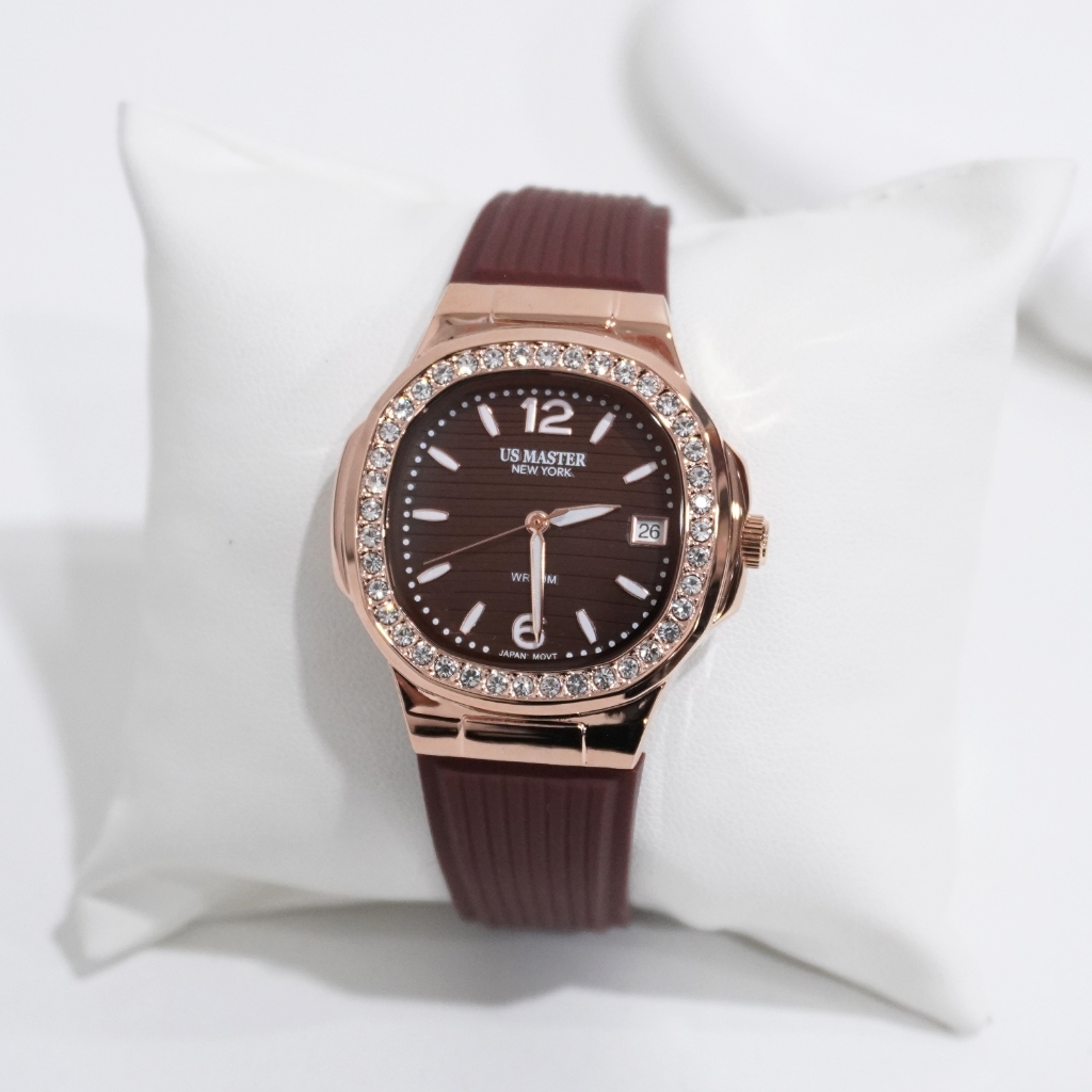 US Master Polo Club นาฬิกาข้อมือผู้หญิง รุ่น USM-DD54(USM-DD54-GD,USM-DD54-RG-VT,USM-DD54-WE) - รูปที่ 4
