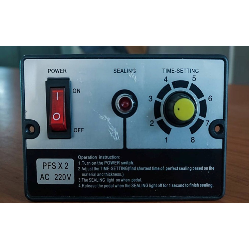 PFS21 กล่องควบคุมระบบไฟฟ้า PC BOARD x2  (AC 220 V)  ใช้กับเครื่องซีลเท้าเหยียบรุ่น PFS-650*2