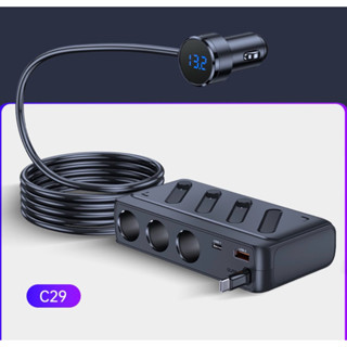 ที่ชาร์จเร็วในรถ/เครื่องชาร์จ7-in-1:กำลังไฟสูง127W/142Wพร้อม…