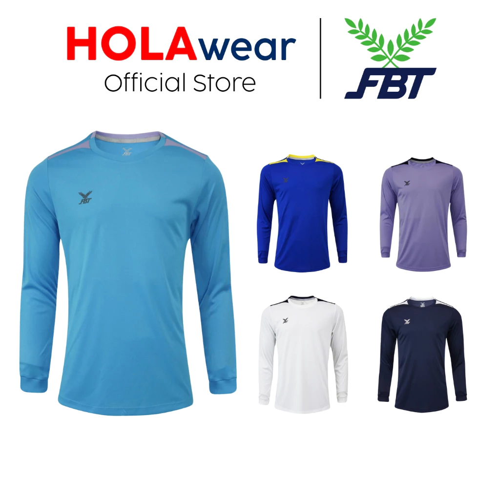[มีส่งด่วน] เสื้อฟุตบอล แขนยาว FBT B2A220 แขนจั๊ม ทรงเข้ารูป