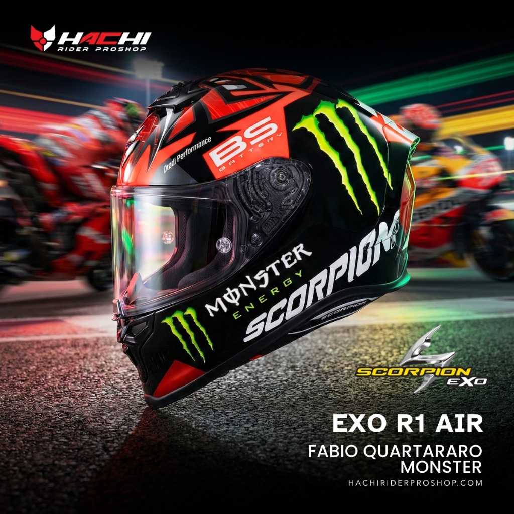 SCORPION EXO R1 AIR - Fabio Quartararo Monster