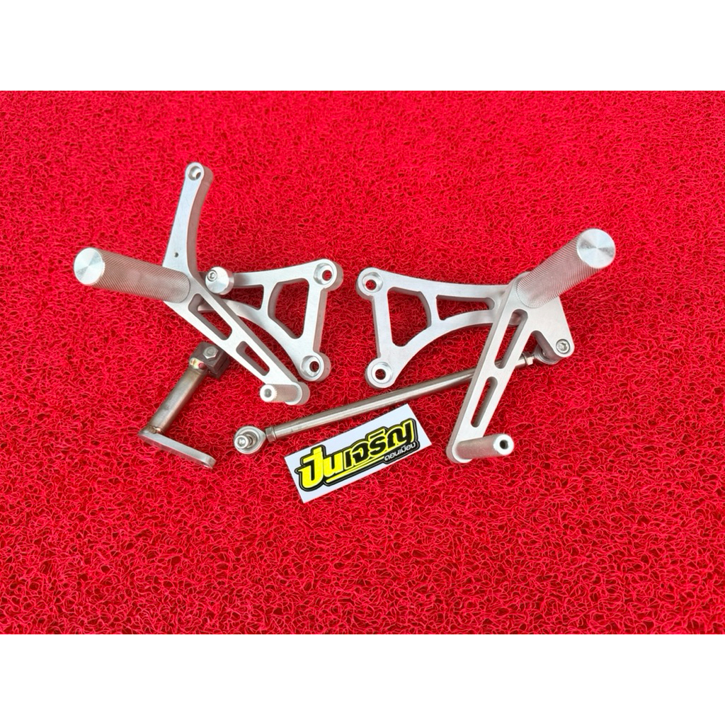 เกียร์โยงมิเนียม K2 (ใช้เศษมิเนียมจากเครื่องบิน) หนาเท่าเลสแต่เบามาก สำหรับ KR SERPICO