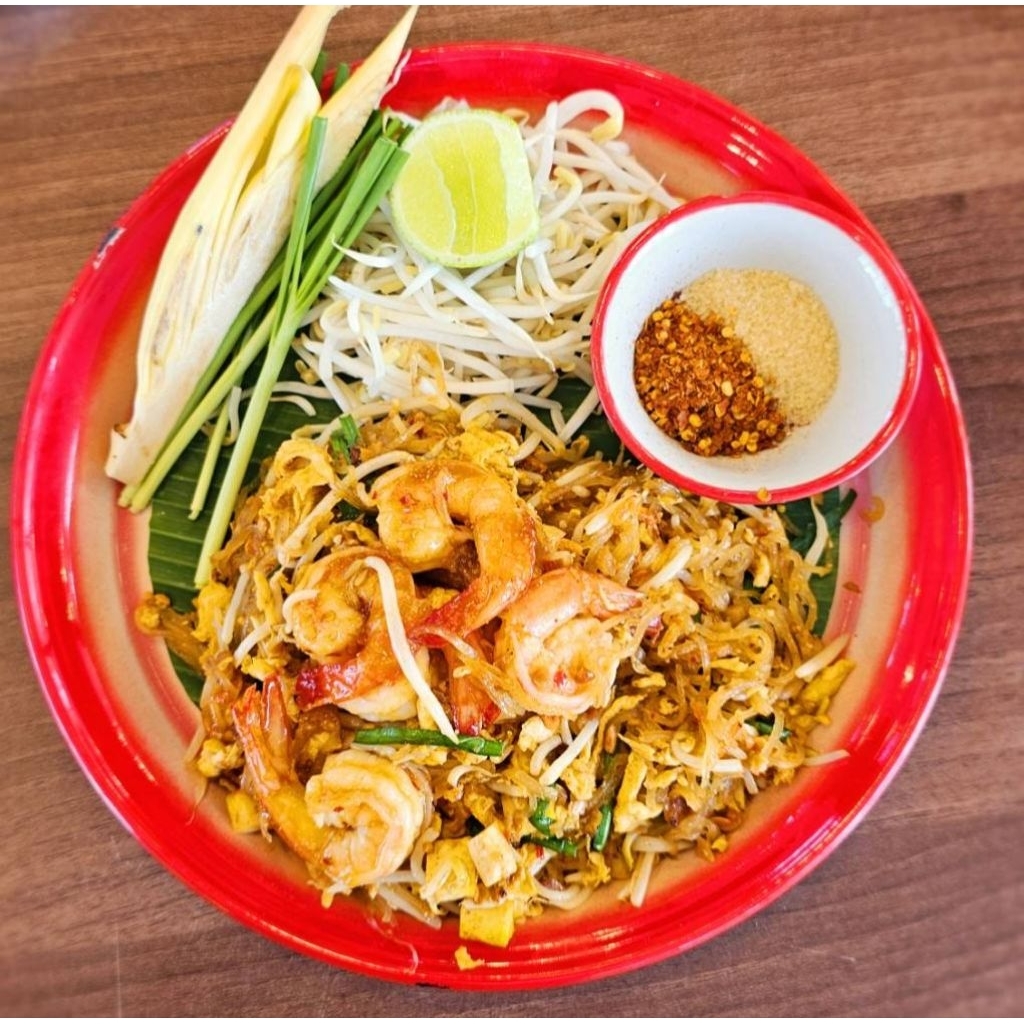 ราชาอุบล  ผัดไทยเส้นเล็ก พร้อมซอสปรุงสำเร็จ  (เผ็ด)  มียออุบลฯอบกรอบ หอมเจียวใหม่ทุกวัน เติมความเผ็ดแซ่บ พริกคั่วป่น - รูปที่ 7