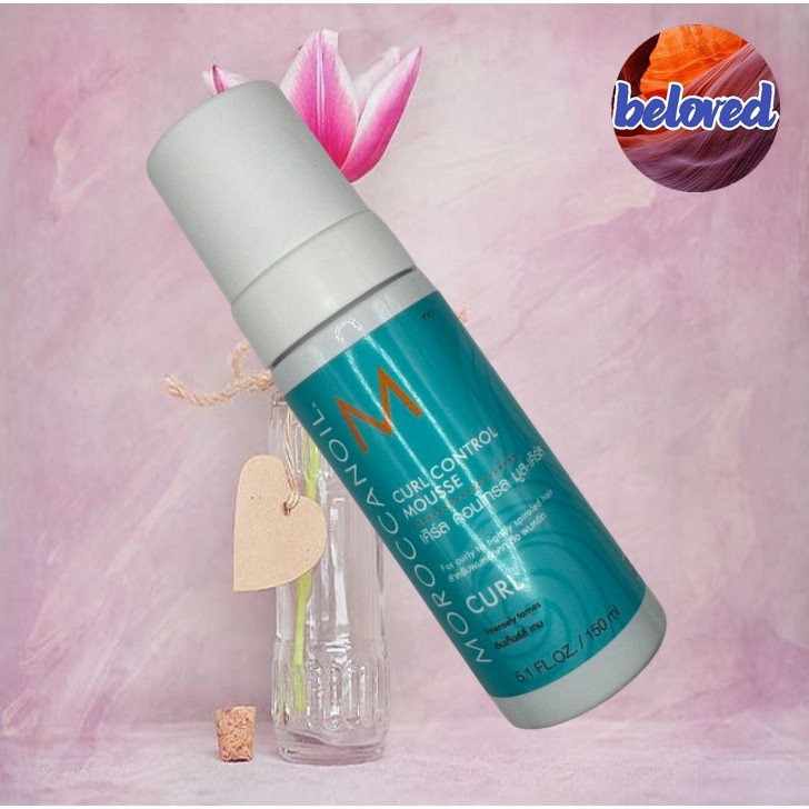 Moroccanoil Curl Control Mousse 150 ml มูสจับลอนผมดัด หยิก หยักศก