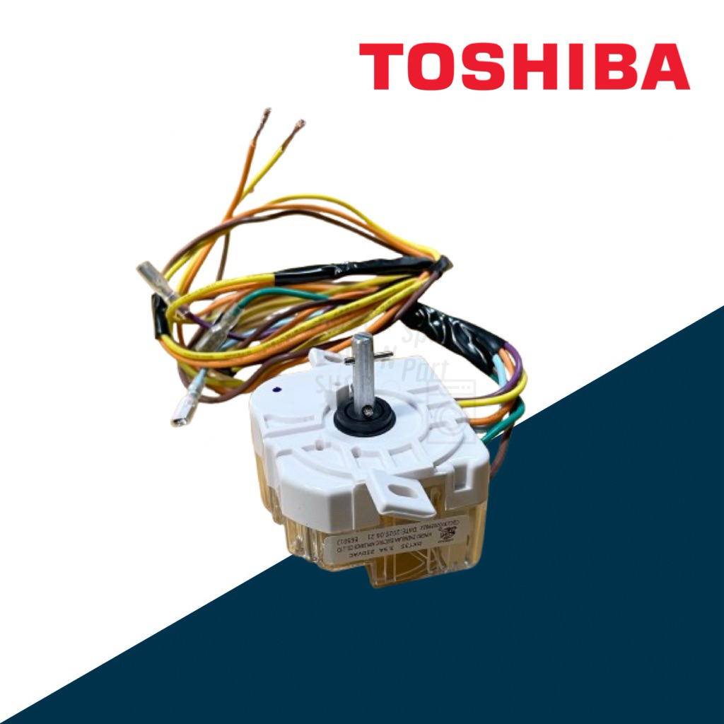 TOSHIBA อะไหล่เบิกศูนย์ ตัวตั้งเวลาการซัก F17438000007325 Washing Timer ใช้กับรุ่น VH-H85MT , VH-H95