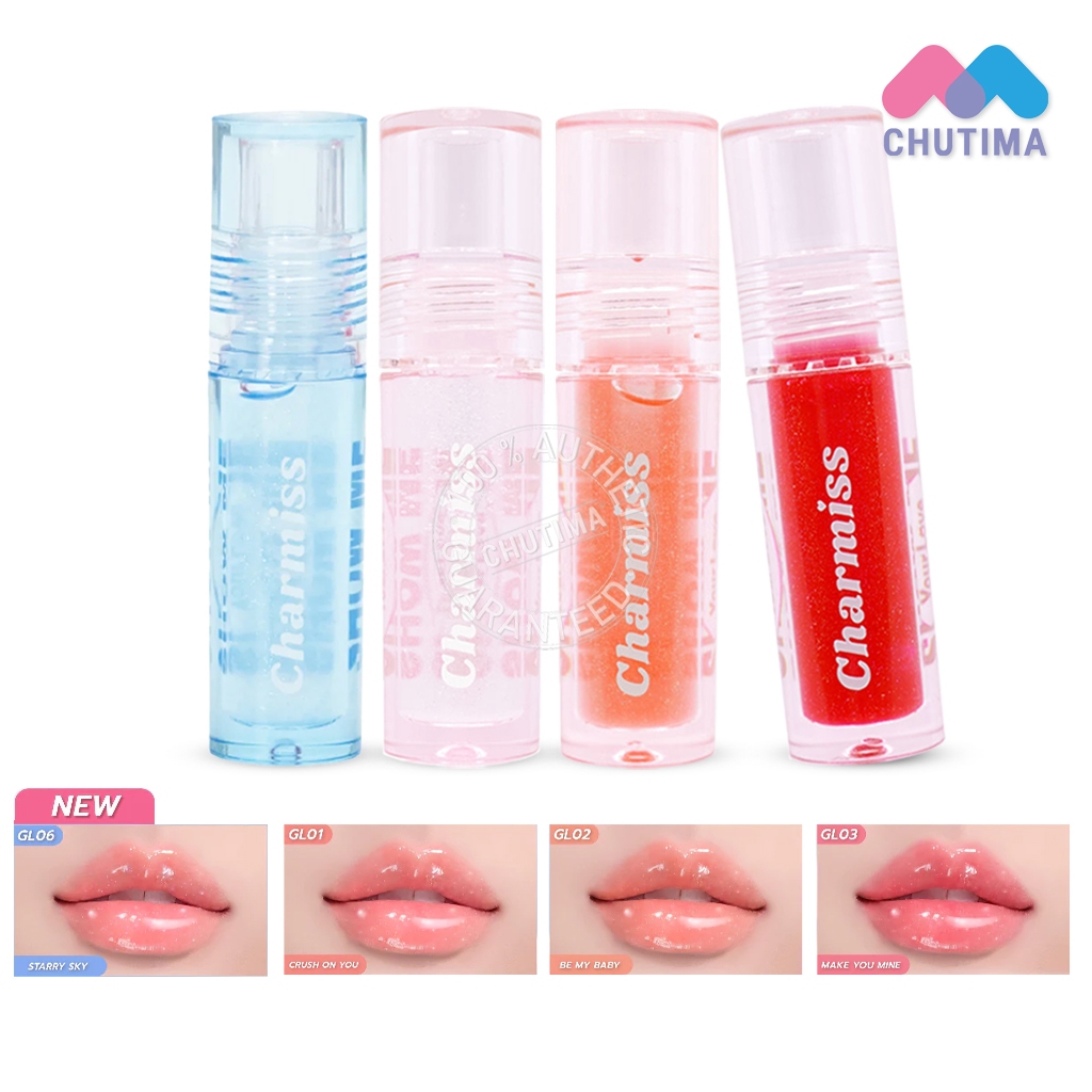 ลิปกลอส ชาร์มิส โชว์ มี ยัวร์ เลิฟ กลิตเตอร์ Charmiss Show Me Your Love Glitter Lip Gloss  2.2g./ 2.5 g.