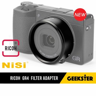 🇹🇭 NiSi แหวนแปลง ฟิลเตอร์ Ricoh GR4 IV ( 49mm Filter Adapter…
