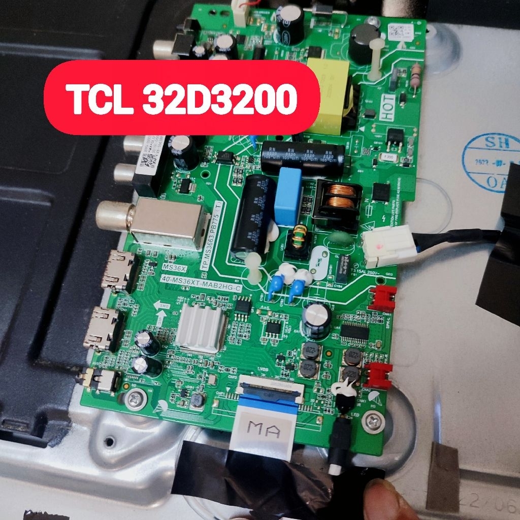 บอร์ดทีวี TCL รุ่น 32D3200 , TCL32D3200,เมนบอร์ดทีวี