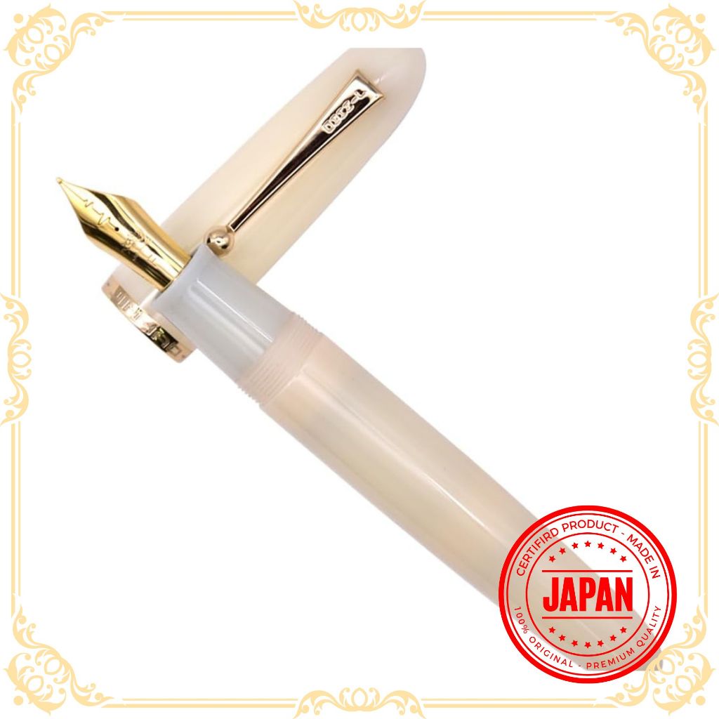 ปากกาหมึกซึมอะคริลิค Jinhao 9019 หัวปากกาแบบ Heartbeat ขนาด 0.5 มม. มาพร้อมคอนเวอร์เตอร์เติมหมึก ดีไ