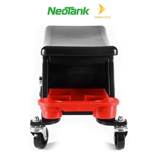 NeoTank เก้าอี้ซ่อมรถ รับน้ำหนัก 200kg มีล้อเลื่อน แข็งแรง พร้อมถาดใส่เครื่องมือ 3 ช่อง และลิ้นชัก