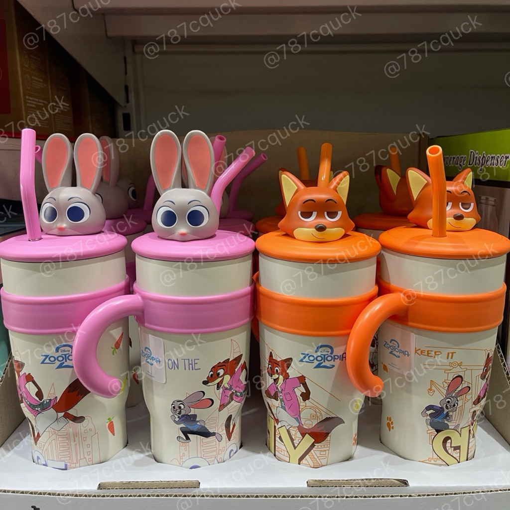 แก้วซูโทเปีย 🦊🐰 Tumbler Zootopia 1.2 ลิตร ลิขสิทธิ์แท้ แบรนด์LOCKNLOCK