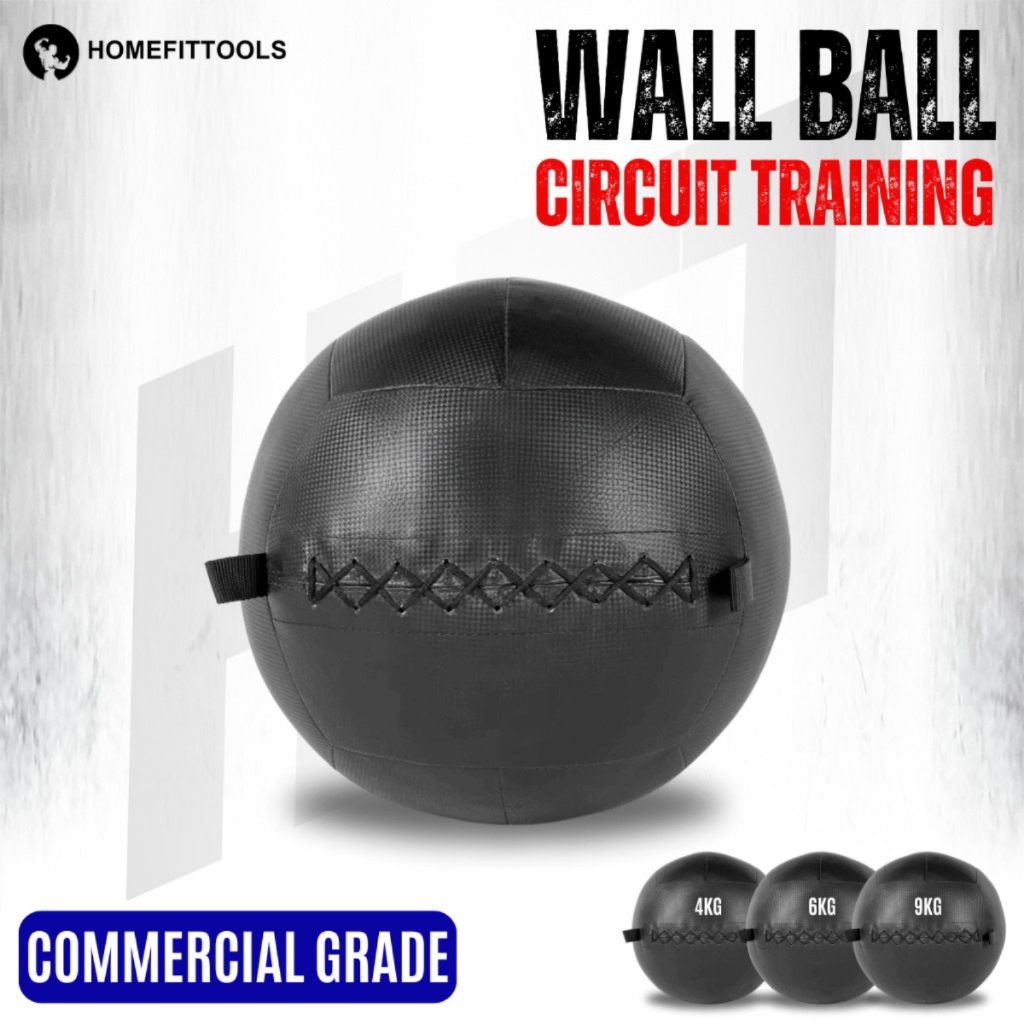 Wall Ball เกรดแข่งขัน Competition Grade ลูกบอลน้ำหนัก บอลถ่วงน้ำหนัก วอลบอล Wallball - Homefittools