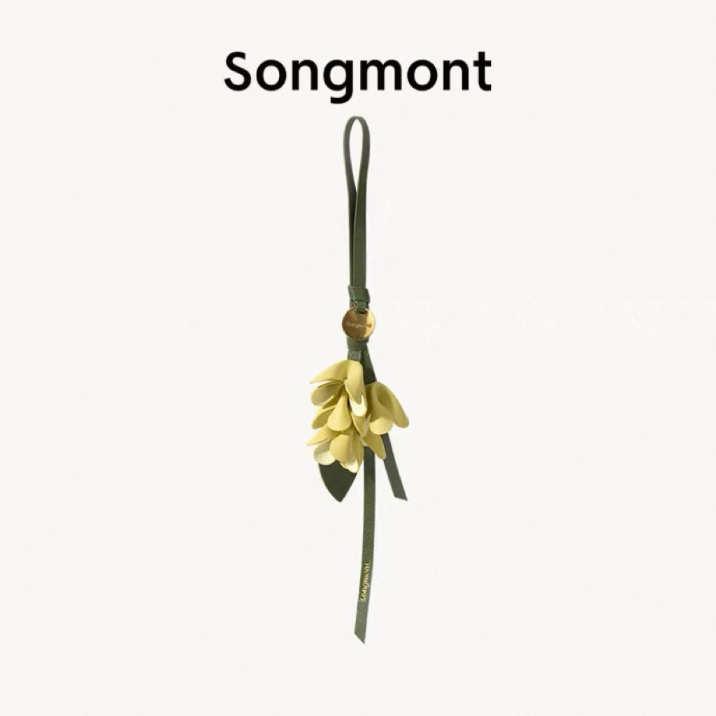 ชาร์ม Songmont Osmanthus Charm พวงกุญแจห้อยกระเป๋า ลายดอกหอมหมื่นลี้ ของแท้ 💯