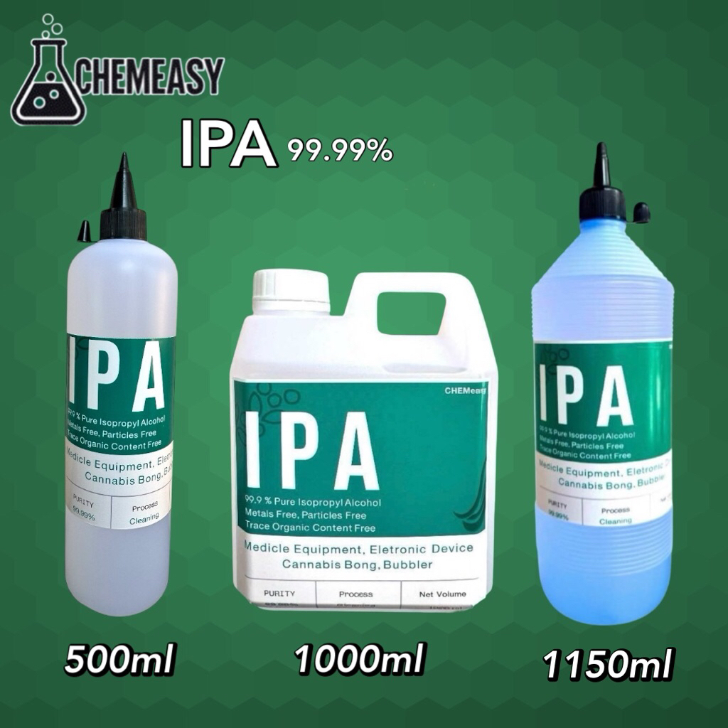 IPA Isopropyl Alcohol 99.9% สำหรับทำความสะอาดเครื่องแก้ว