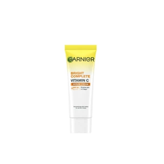Garnier Bright Complete Vitamin C Serum Cream SPF36 PA+++ เซรั่มครีมบำรุงผิวหน้า พร้อมกันแดด 20 ML.