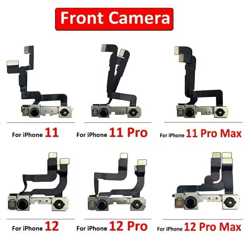 กล้องหน้า 7G,7plus,8G,8plus,X,XR,XS,XSMax,11,11Pro,11ProMax,12Mini,12,12Pro,12ProMax พรอมไมค์