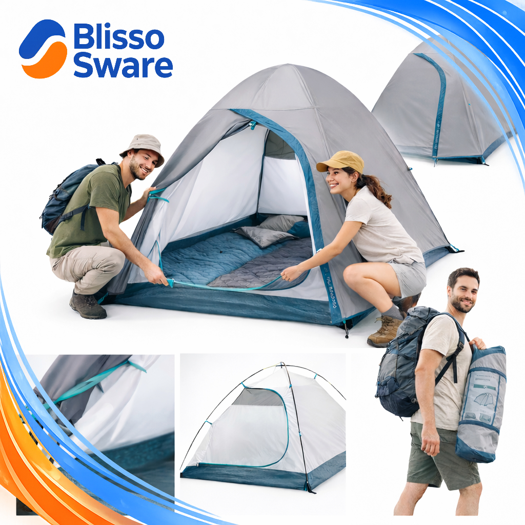 QUECHUA เต็นท์ตั้งแคมป์รุ่น MH100 สำหรับ 2 คน