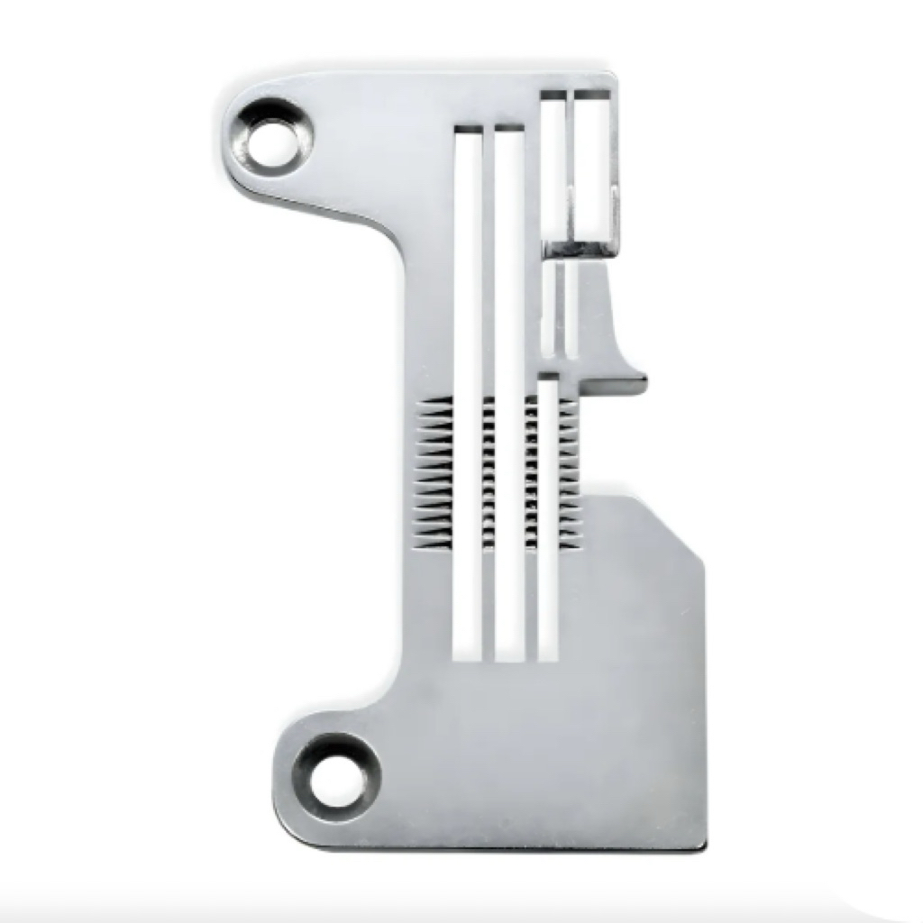 แป้นจานจักรโพ้ง 4 เส้น แป้นยาว 20715201 สำหรับจักรJACK C4/BAOYU GT-900D Needle Plate 针板