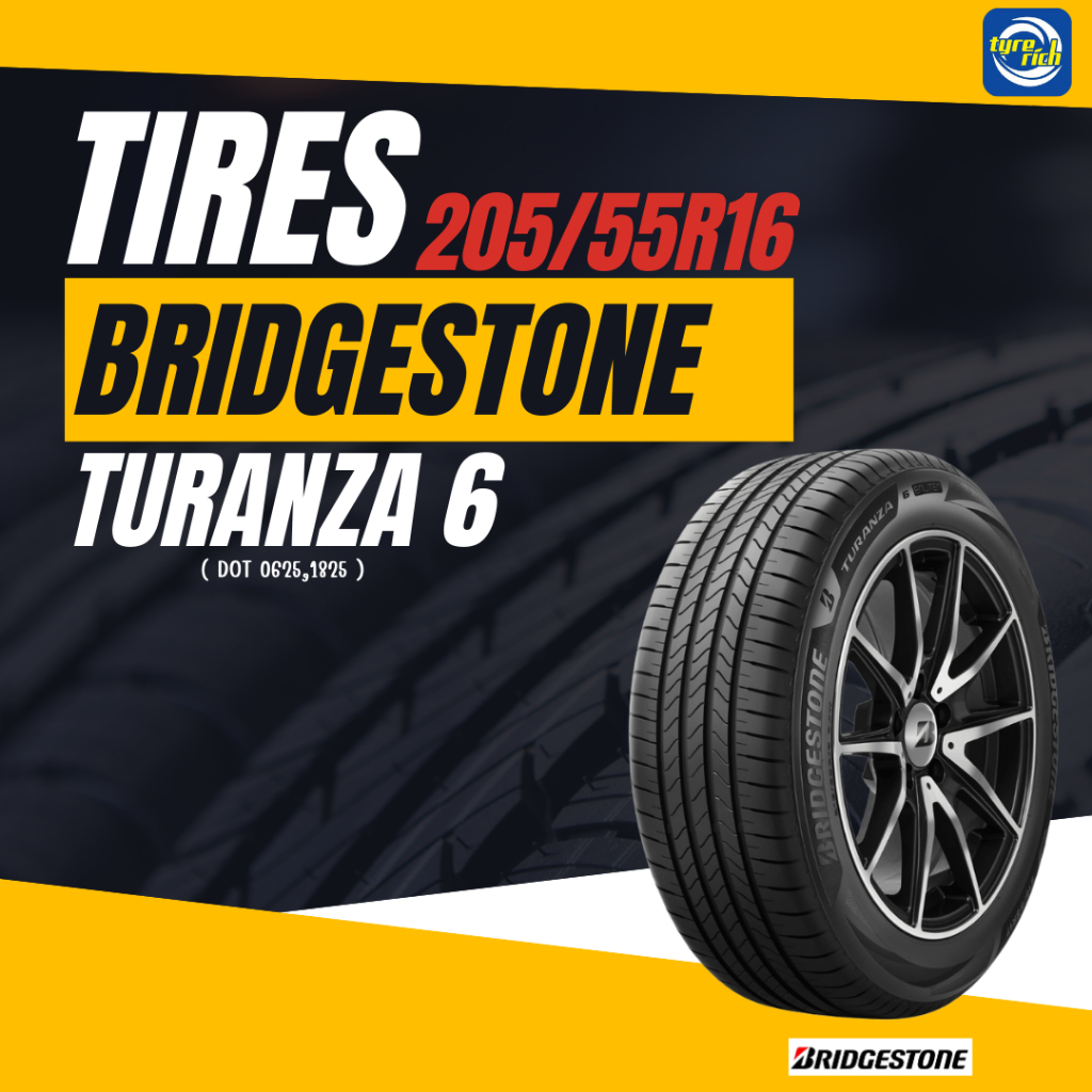 BRIDGESTONE  205/55R16 TURANZA 6