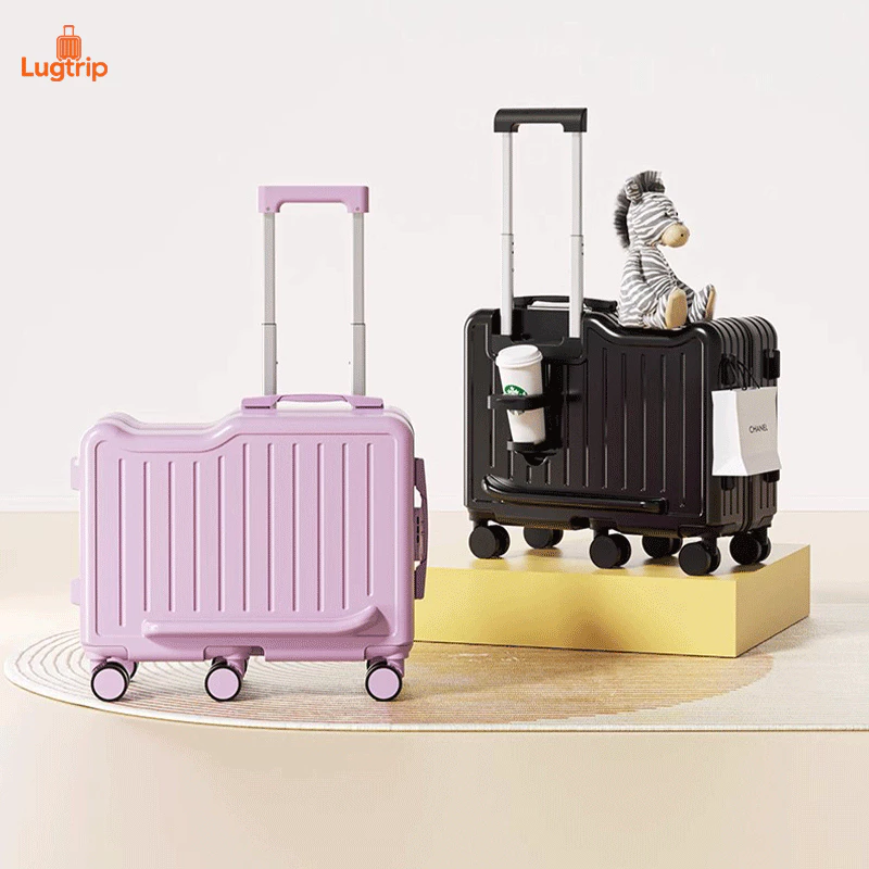 กระเป๋าเดินทางเด็ก 20 นิ้ว กระเป๋าลาก นั่งได้ รับน้ำหนักได้ 100kg Children's suitcase
