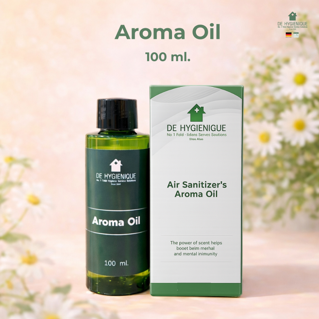 De Hygienique รีฟิลน้ำมันหอมระเหย 100ml สำหรับเครื่องพ่นอโรม่า | Aroma Oil Fragrance Refill