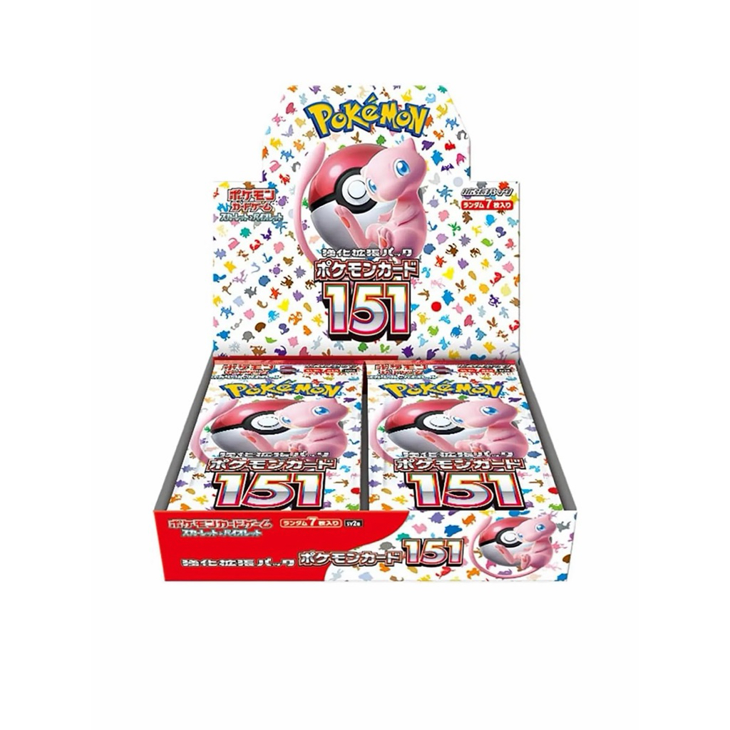 ❤️‍🔥พร้อมส่งจากไทย✅ การ์ดโปเกมอนเวอร์ชั่นญี่ปุ่น 151PTCG การ์ดการ์ดเวอร์ชั่นญี่ปุ่น SV2a 151
