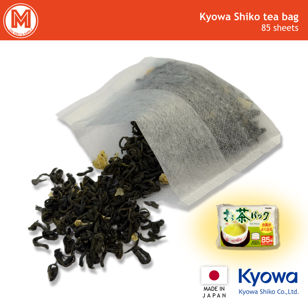 ถุงชากระดาษ Kyowa Shiko tea bag บรรจุ 85 ชิ้น (55-210)