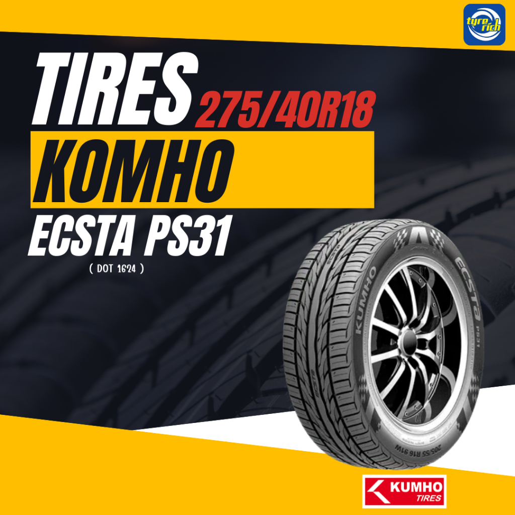 TIRES 275/40R18 KOMHO ECSTA PS31